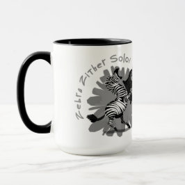 Zebra Zither Solo Tasse