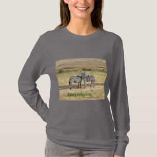 Zebra Zuneigung. T-Shirt