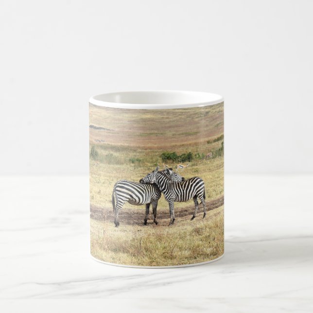 Zebra Zuneigung, Tansania. Tasse (Mittel)