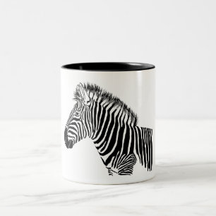 Zebra Zweifarbige Tasse