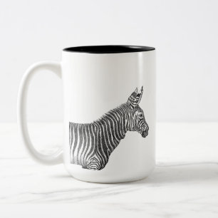 Zebra Zweifarbige Tasse