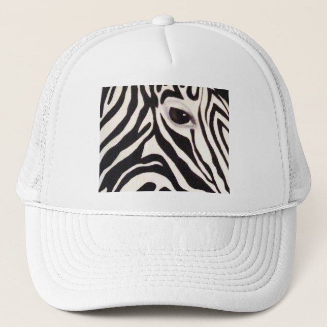 Zebraaugenhut Truckerkappe (Vorderseite)