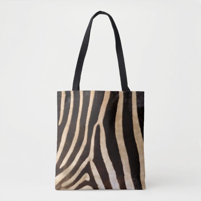 Zebradruck auf Totbeutel (Vorderseite)