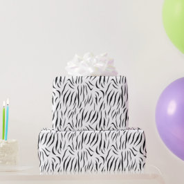 Zebradruck Geschenkpapier