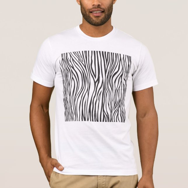 Zebradruck T-Shirt (Vorderseite)