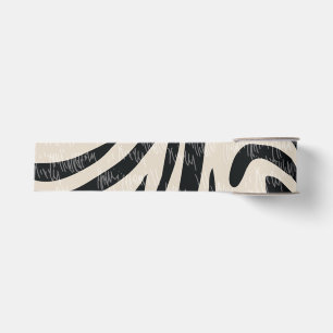 Zebradruck, Zebra Hautmuster Ripsband