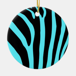 Zebradruckverzierung Keramikornament
