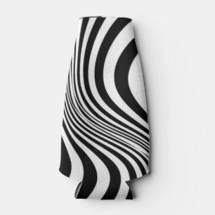 Zebrafell-Druck-Textur-Muster Flaschenkühler