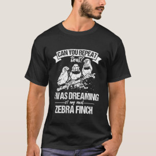 Zebrafink-Vogelliebhaber Süßes Haustier 5 T-Shirt