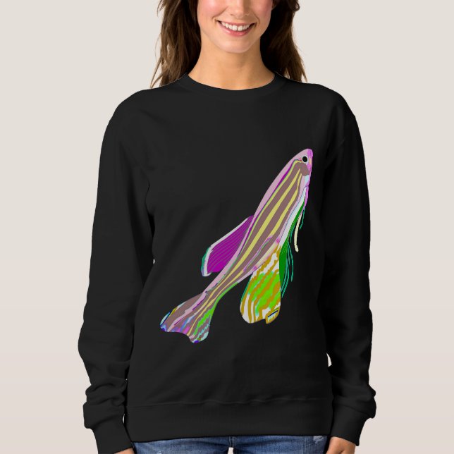 Zebrafish Zebra Sweatshirt (Vorderseite)