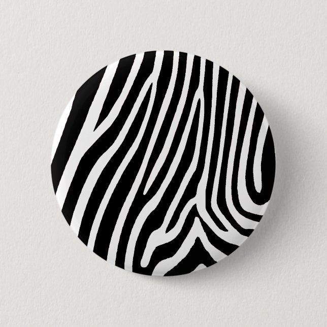 Zebrahaut, Muster Button (Vorderseite)