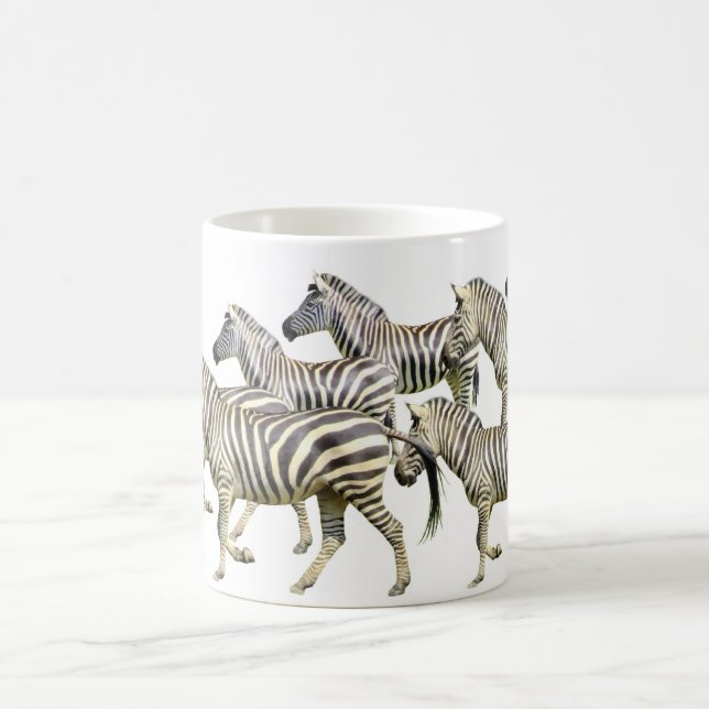 Zebraherden-Tasse Tasse (Mittel)