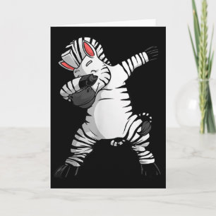 Zebrakostüm für Kinder Jungen Mädchen Zoo Tierprin Karte