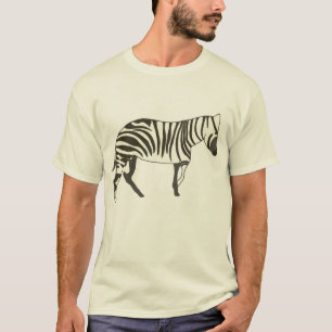 Zebramalerei, Tierwelt in Shirts