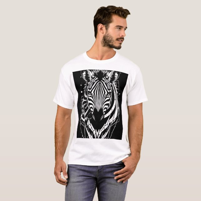 Zebramann T-Shirt (Vorne ganz)