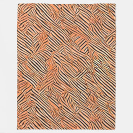 Zebramotive Fleecedecke