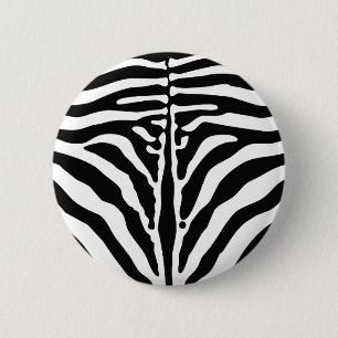 Zebramuster Button
