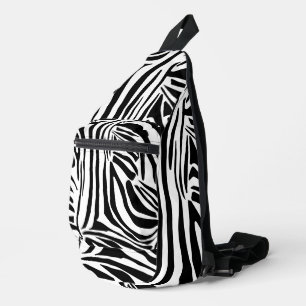 Zebramuster Crossbody Bag