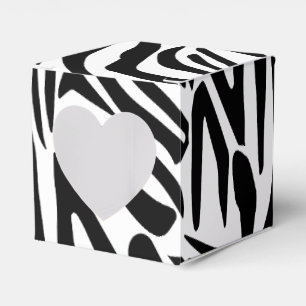Zebramuster Geschenkschachtel