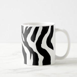 Zebramuster Kaffeetasse