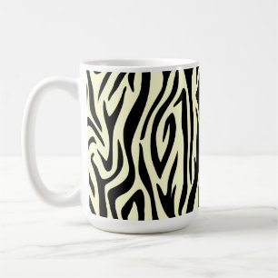 Zebramuster Kaffeetasse