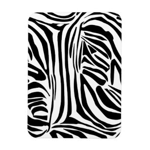 Zebramuster Magnet