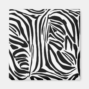 Zebramuster Magnet
