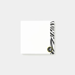 Zebramuster Post-it Klebezettel