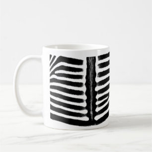 Zebramuster (schwarz) tasse