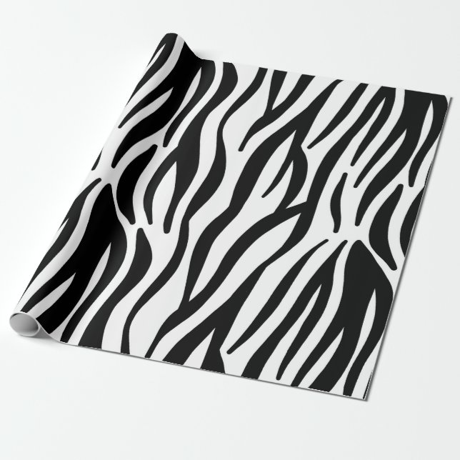 Zebrapapier Geschenkpapier (Ungerollt)