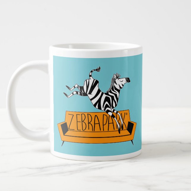 ZebraPark-Logo-Tasse Jumbo-Tasse (Links)