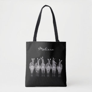 Zebras All-Over-Print-Tasche