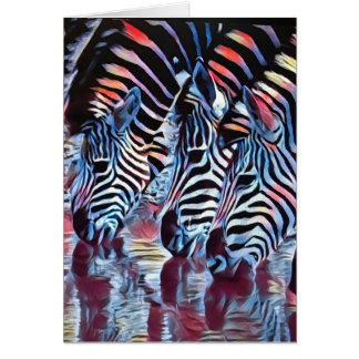 Zebras am Bewässerungs-Loch