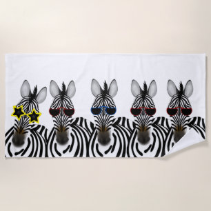 Zebras Beach Handtuch