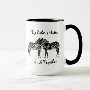 Zebras EDS Ehlers-Danlos-Syndrom Kaffeepause Tasse