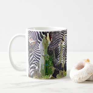 ZEBRAS GRAZING KAFFEETASSE
