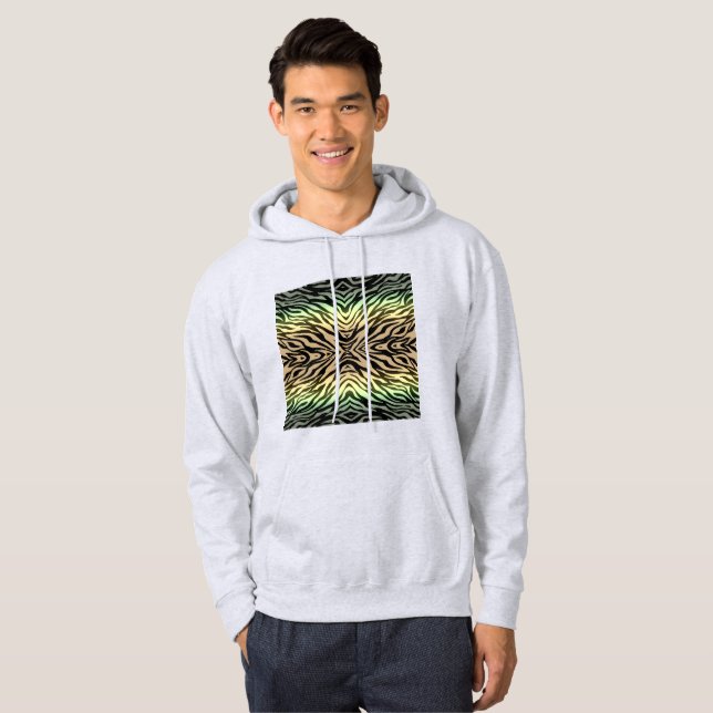 Zebras im Wald Hoodie (Vorne ganz)