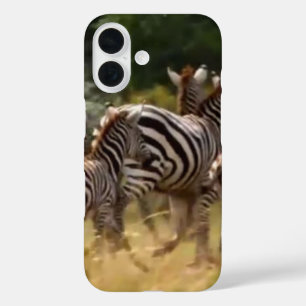 Zebras in Bewegung: Eine Reise von tausend Meilen iPhone 16 Hülle