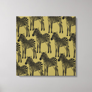 Zebras Leinwanddruck