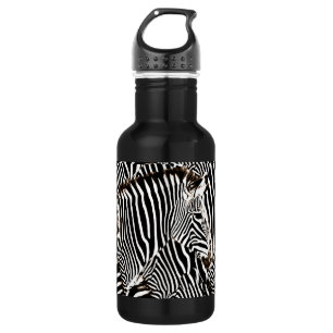 Zebras Liebe_ Trinkflasche