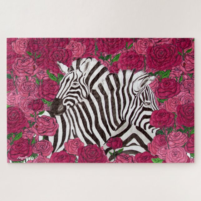 Zebras Puzzle (Horizontal)