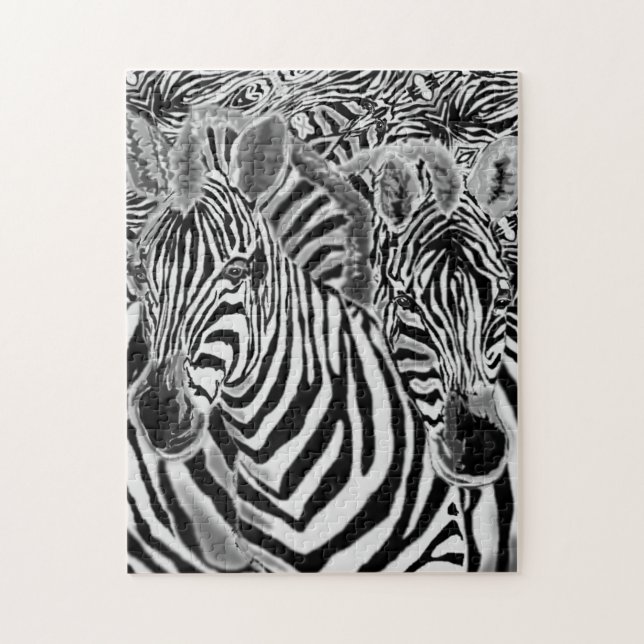 Zebras Puzzle (Vertikal)