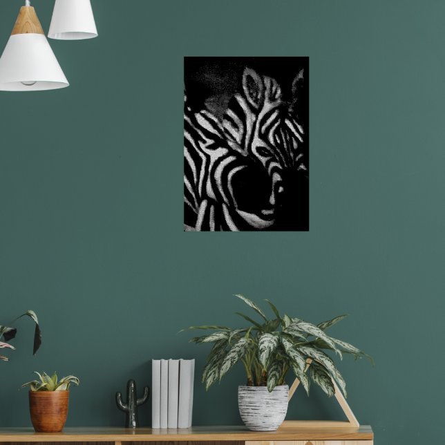Zebras Reprint Poster (Wohnzimmer 1)
