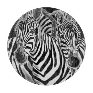 Zebras Schneidebrett
