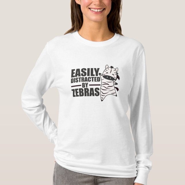 Zebras - Sweet Zebra Zoo T-Shirt (Vorderseite)