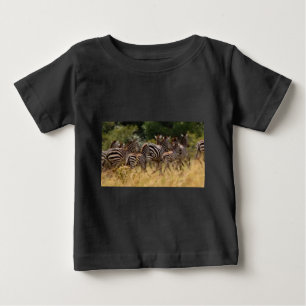 Zebras unterwegs: Eine Reise durch Tausende von Me Baby T-shirt