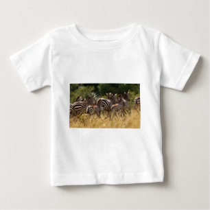 Zebras unterwegs: Eine Reise durch Tausende von Me Baby T-shirt