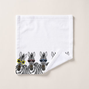 Zebras-Waschtuch Waschlappen