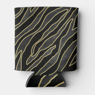 Zebrastreifen: Abstraktes Monochrom Nahtlos. Dosenkühler