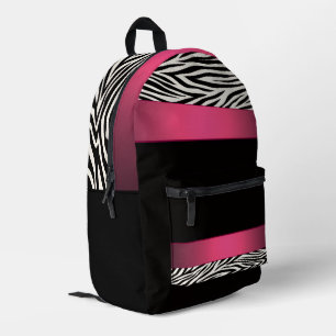 Zebrastreifen Bedruckter Rucksack
